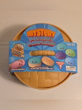 Viral Mystery Squishy Dumpling Squishy Dumpling Green Dollar Tree With Pot